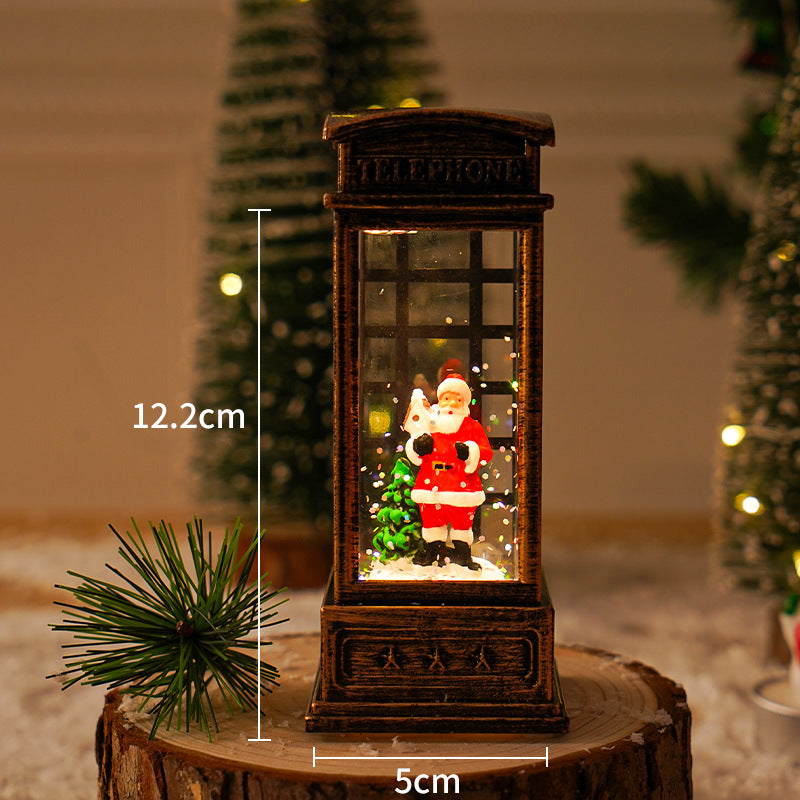Christmas Vintage Water Lamp-Decorative Christmas Lantern