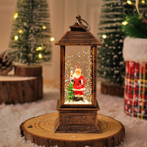 Christmas Vintage Water Lamp-Decorative Christmas Lantern